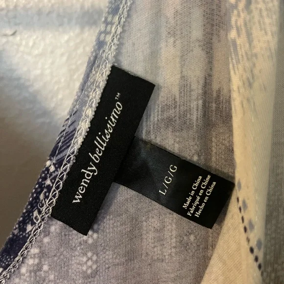 Wendy Bellissimo Maternity Tie-Dye Tank Top - Picture 3 of 3